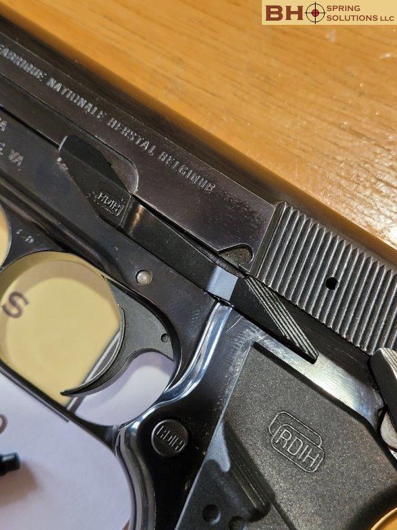 BHAdvanced Extended Slide Stop for ALL HI-Powers (chambered in 9mm)