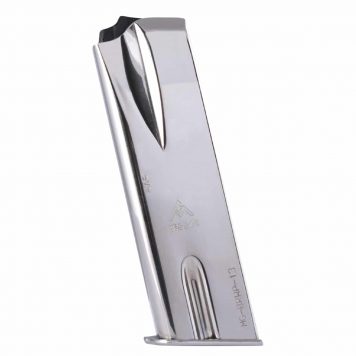 Hi-Power 9mm, 13 rounds, Nickel Magazine