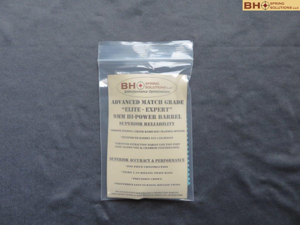 HI-POWER BARREL ADVANCED MATCH GRADE 9mm ELITE-EXPERT (11 Deg. CROWN) - Image 9