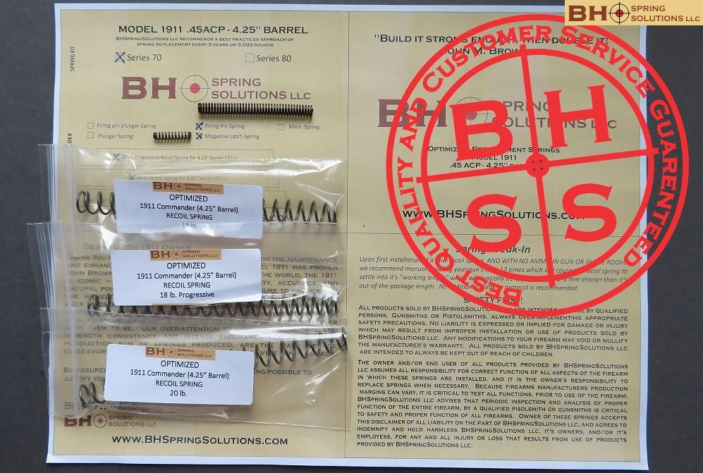 Complete your SFS Spring Kit - Commander 1911s, Series 70