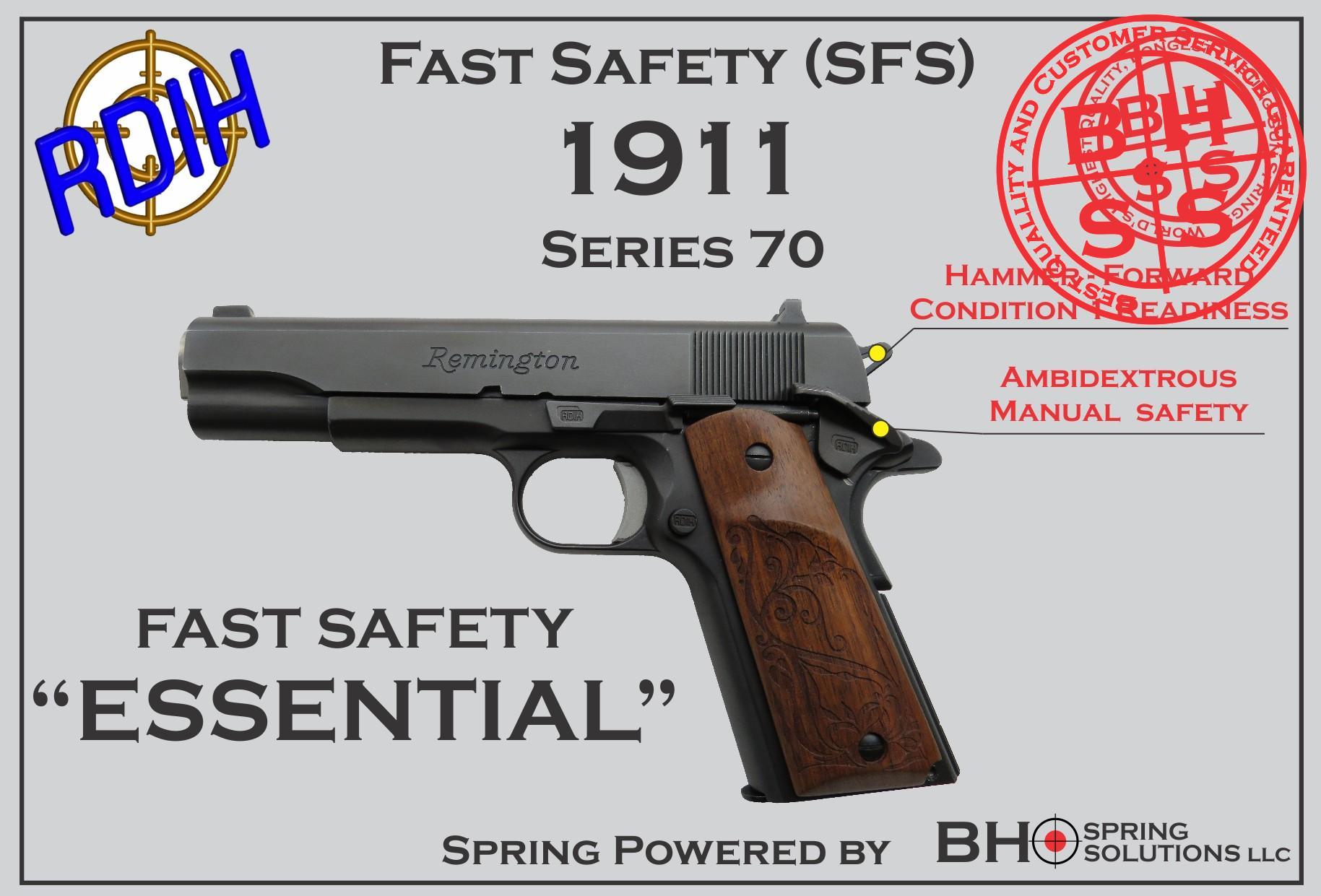Essential Fast Safety (SFS V2.0) for 1911s Series 70