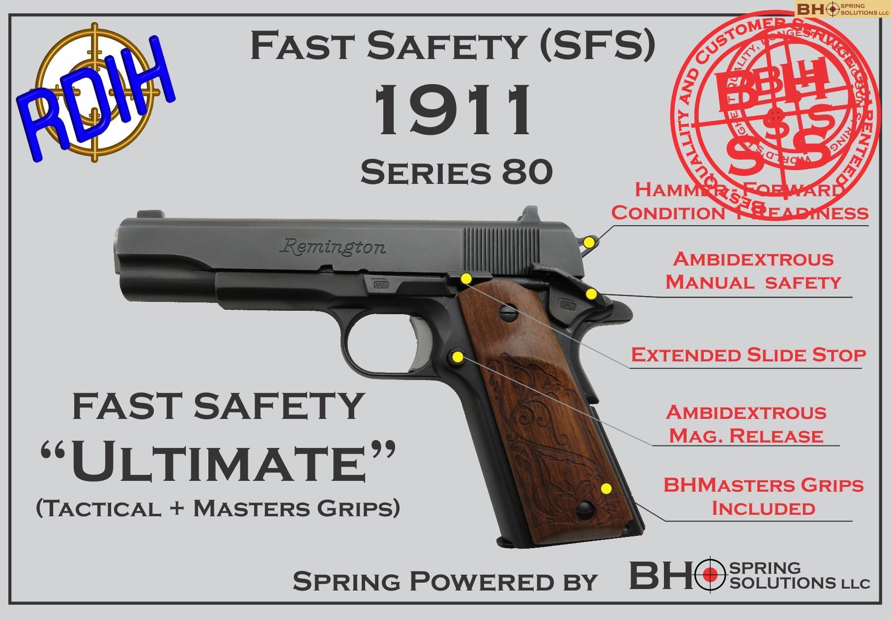 Ultimate Fast Safety (SFS V2.0) for 1911s Series 70