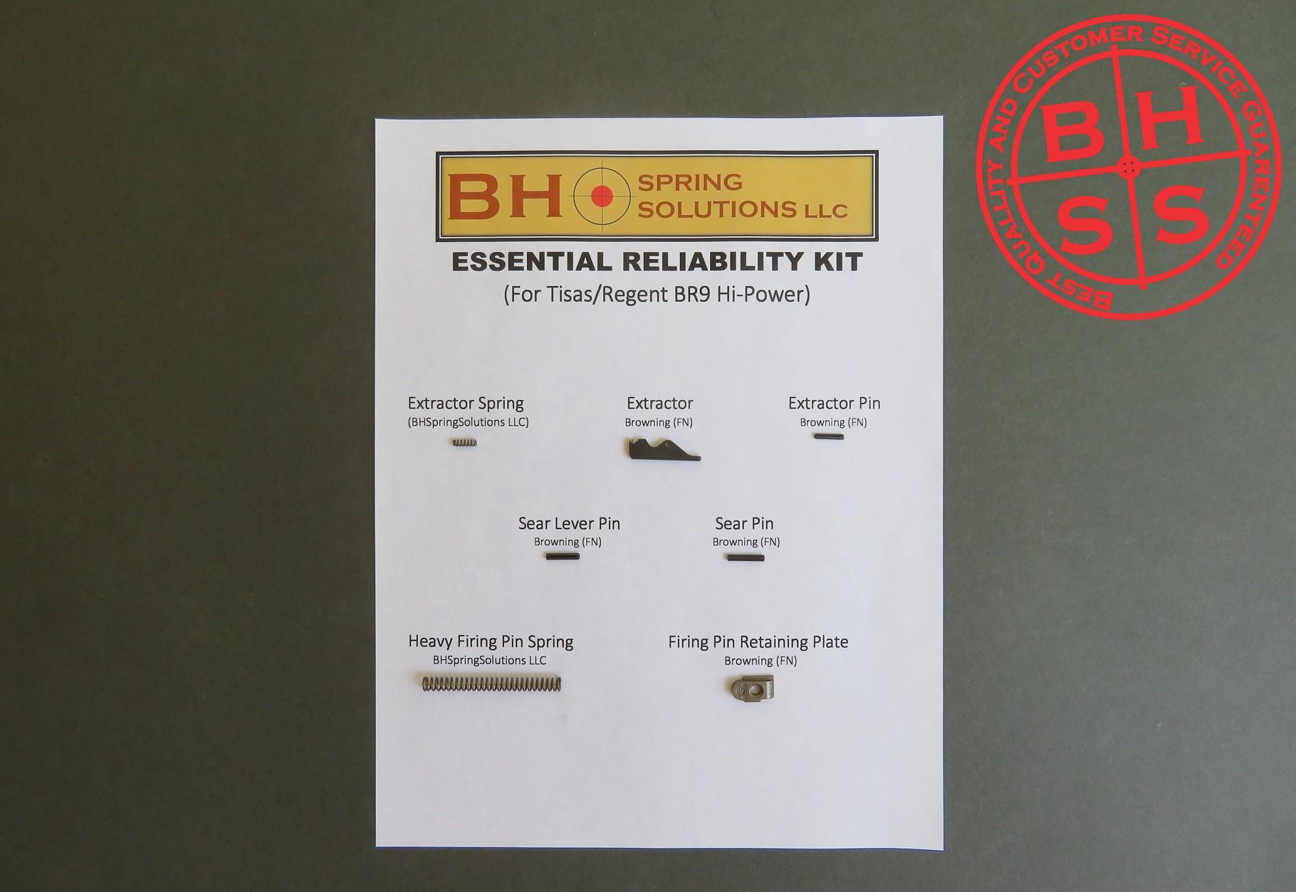 Tisas BR9 Hi-Power Essential Reliability Kit