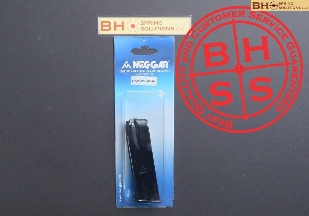 Hi-Power .40S&W, 10 rounds, Blued Magazine