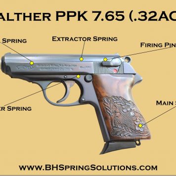 Walther PPK 7.65 (.32 ACP) Reliability Spring Kit