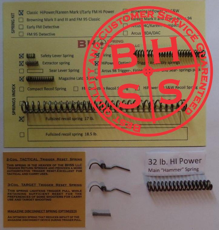 Classic Hi Power Spring Kit