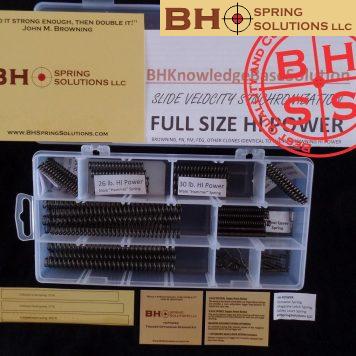 BHGunsmtihSolutions Hi-Power Optimizing Spring Set