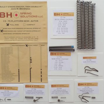 Range/Defense Spring Kit for CZ75/B/BD and clones