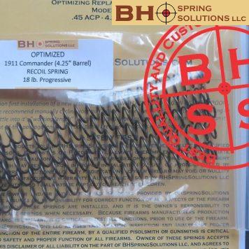4.25" 1911 Recoil Springs Kit 5-Pack 18lb. PROGRESSIVE