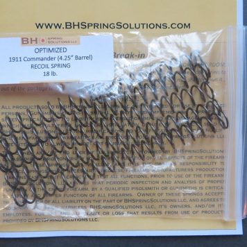 4.25" 1911 Recoil Springs Kit 5-Pack 18lb.