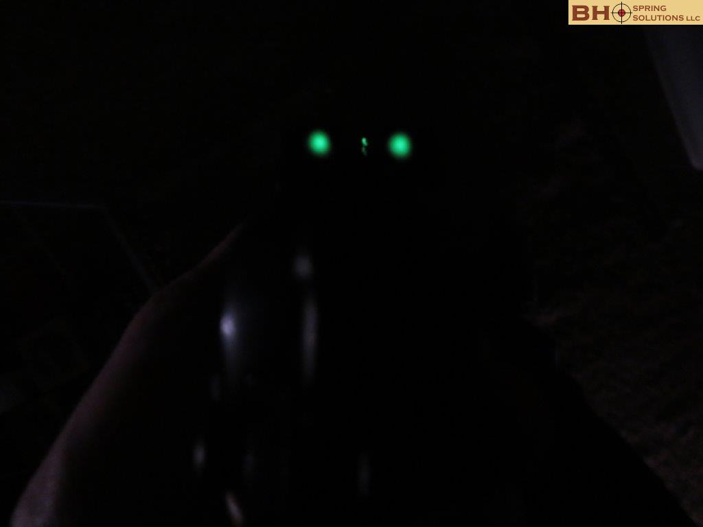BHGoldPlated Hi-Power Night Sights Meprolight True-Dot - Image 2