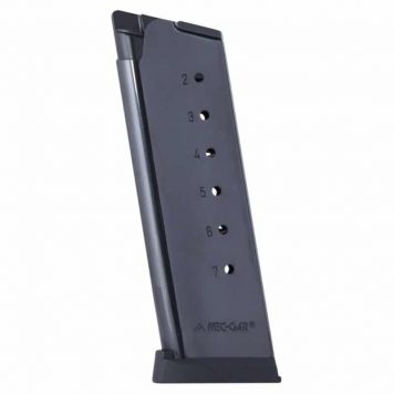 Magazine for 1911 (Officers), .45 ACP - 7 rounds, BLUED