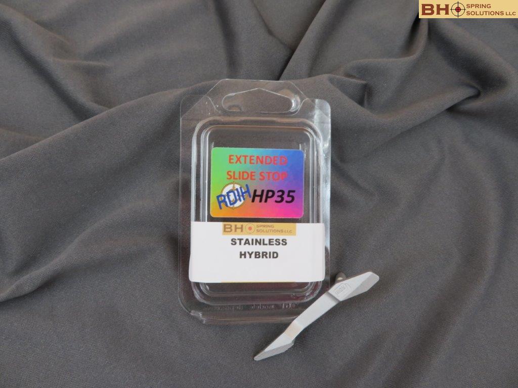 Hi-Power Extended Slide Stop Stainless Hybrid Finished