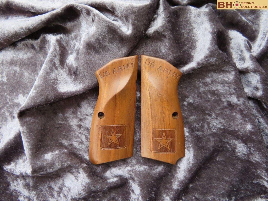 HiPowerMaster's Grips ARMY TRIBUTE WITH LANYARD CUT Ready for IMMEDIATE SHIPPING army112L