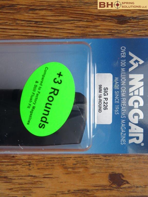 Sig-Sauer P226 9mm 18-Round Blued Magazine - Anti-Friction Coated - Image 4