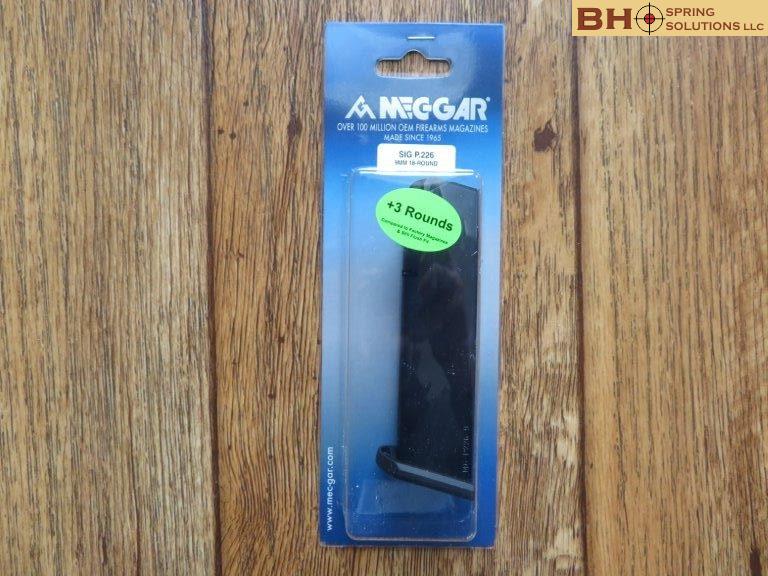 Sig-Sauer P226 9mm 18-Round Blued Magazine - Anti-Friction Coated - Image 3