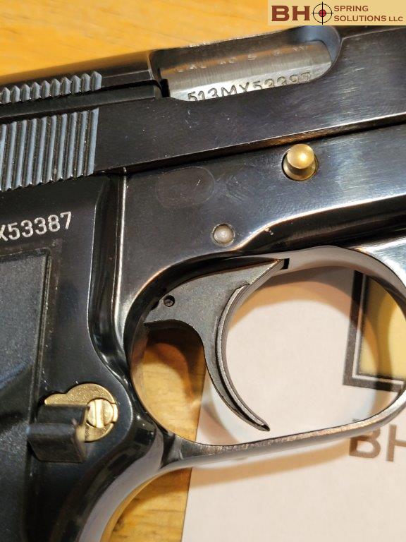 BHGoldplated HiPower Convertible (Ambidextrous) Tactical Magazine Catch/Release for HiPower Pistols