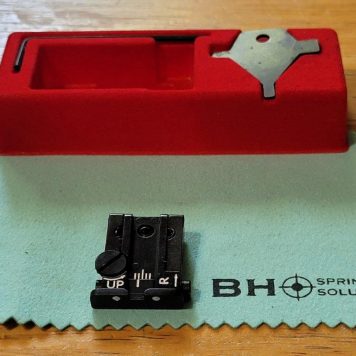 LPA Hi-Power SPORT MODEL REAR SIGHT ONLY WHITE DOTS