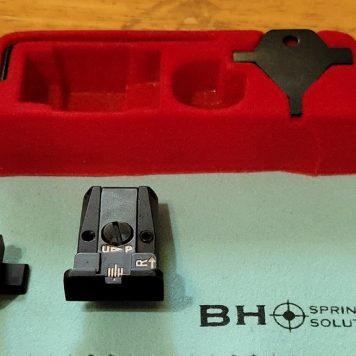 LPA Hi-Power MK III BLACK REAR FIBER OPTIC FRONT
