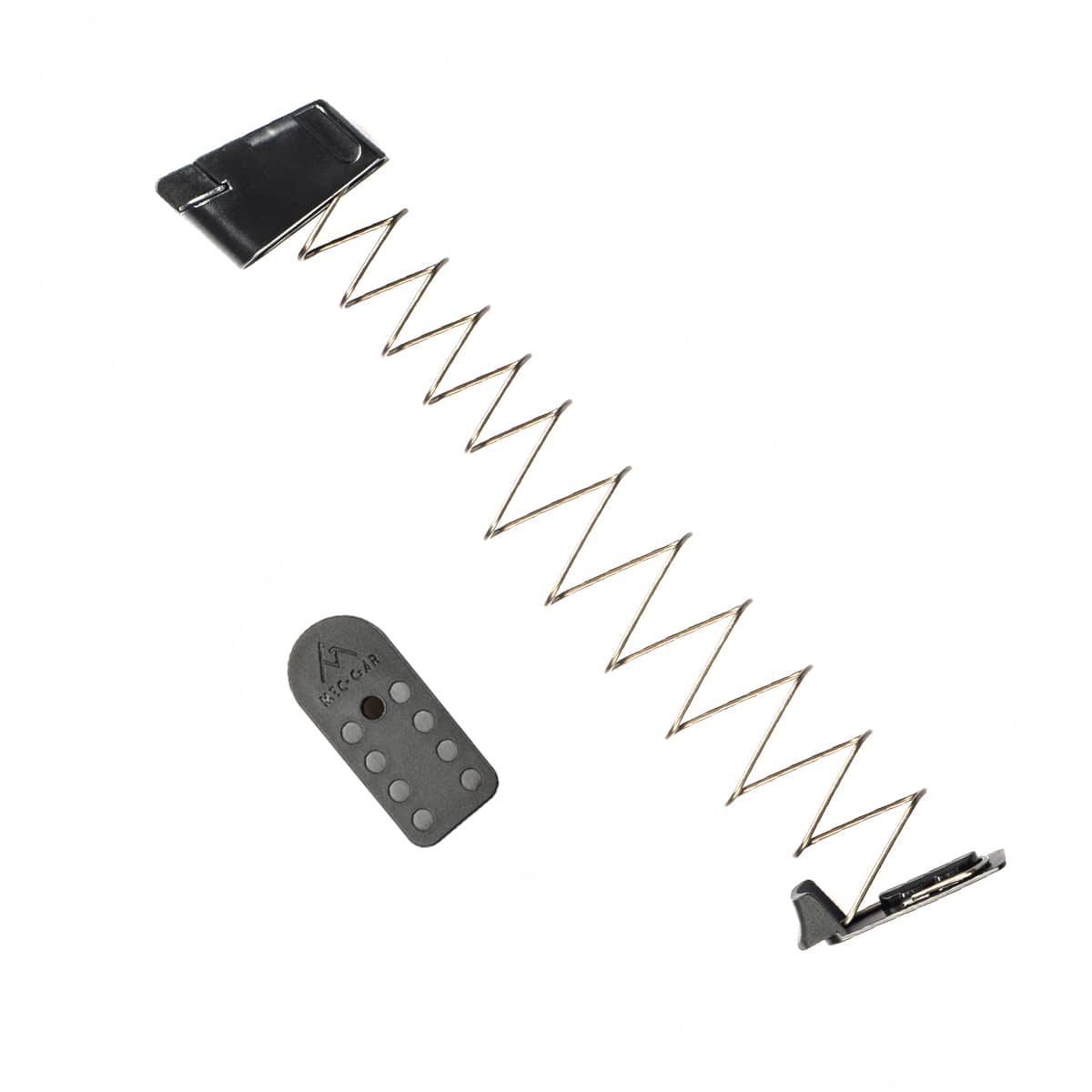 REPLACEMENT COMPETITION FOLLOWER, SPRING, AND FLOORPLATE FOR MEC-GAR 1911 .45ACP 8-ROUND MAGAZINES
