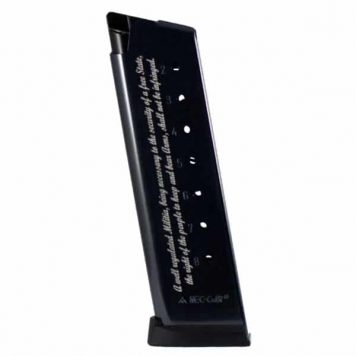 1911 Government .45 ACP 8rnd 2nd Amendmend Blued Magazine