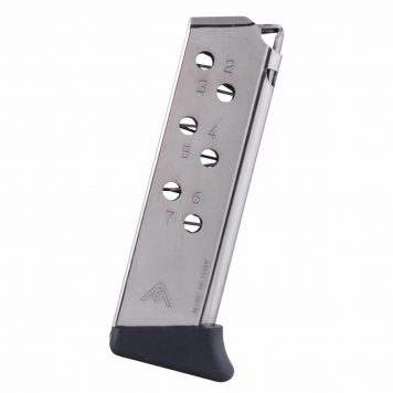 Walther PPK .380 6rnd ST Nickel with Finger Rest