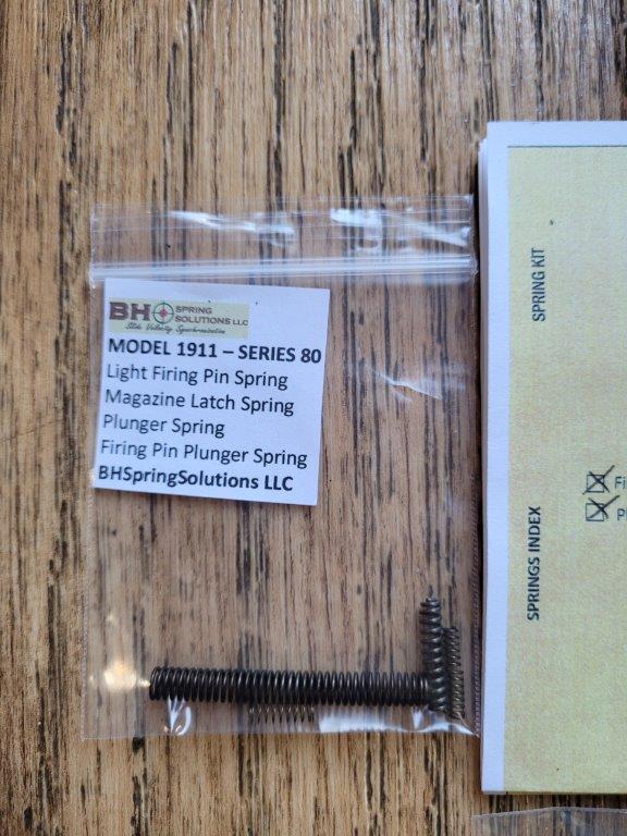 Complete Optimizing Spring System for 3" .45ACP 1911s s.80 for Kimber/MagResearch/Fusion and other 3" 1911s - Image 3