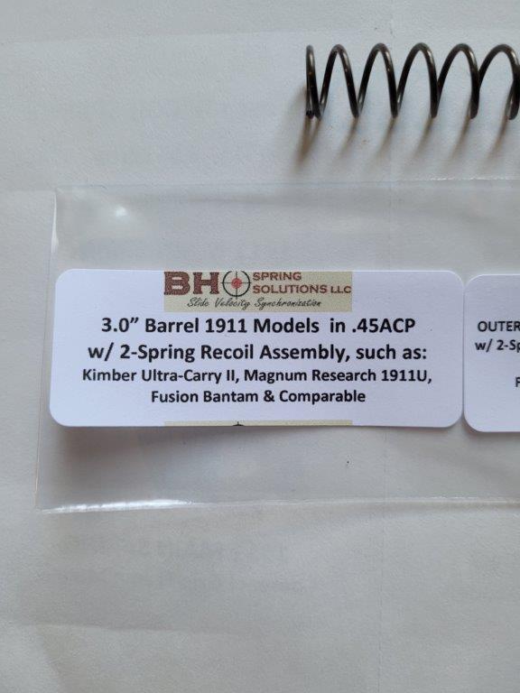 Recoil Spring for 3" .45ACP 1911s - Image 3