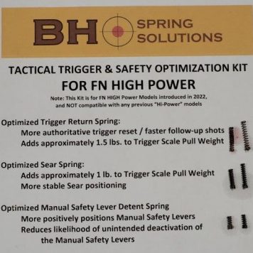 Tactical Trigger & Safety Optimization Kit for FN High-Power (2022-)