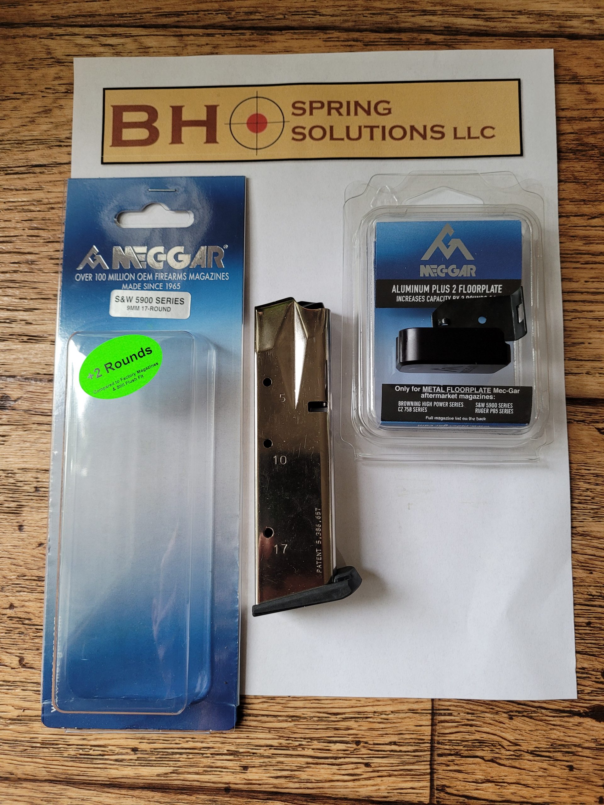 S&W 5900 Series Convertible 19 / 17 Round Nickel Magazine - Image 3