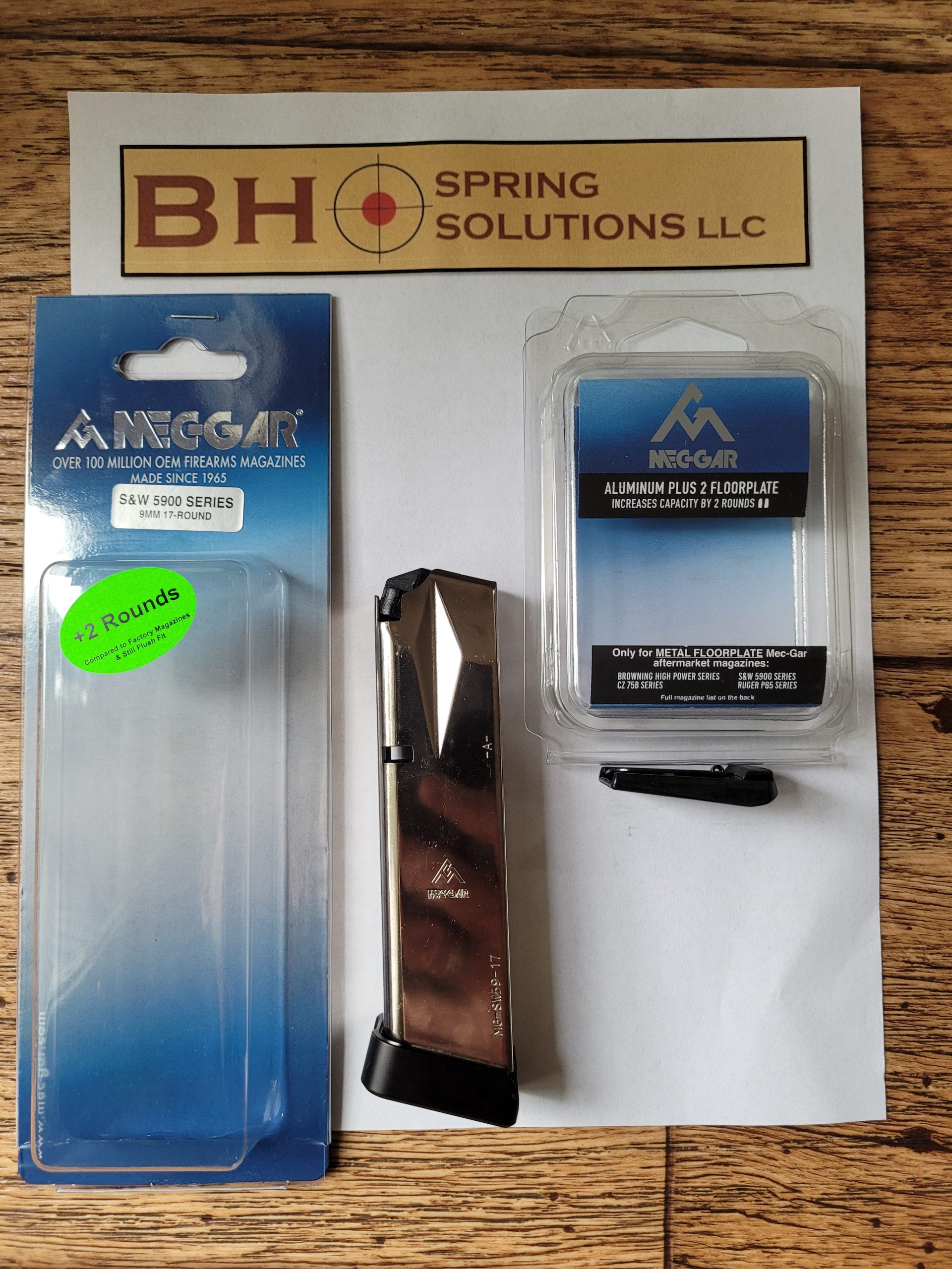 S&W 5900 Series Convertible 19 / 17 Round Nickel Magazine