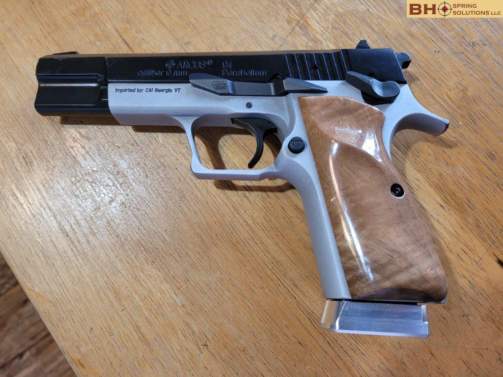 NEW BHAdvanced +2 Magazine Baseplate for Mecgar 9mm Hi-Power Magazines Black or Stainless - Image 9