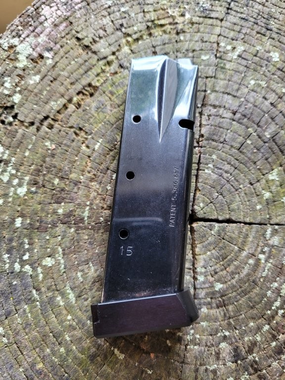NEW BHAdvanced +2 Magazine Baseplate for Mecgar 9mm Hi-Power Magazines Black or Stainless - Image 3