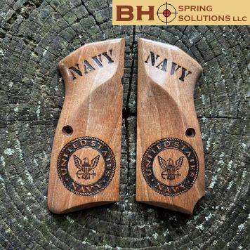 HiPower MastersGrips NAVY w. LANYARD CUT Ready for IMMEDIATE SHIPPING HP1440NAVYL